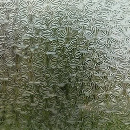 The Original Florentine: Vintage, Mississippi Glass Co. Clear Architectural Glass Sheet, 8.75x9"