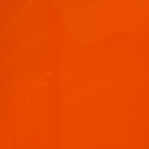 Original Spectrum Orange Opal (Opaque) Stained Glass Sheet, 8x12"