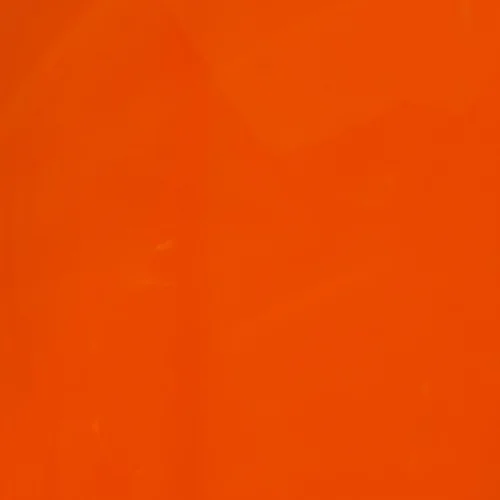 Original Spectrum Orange Opal (Opaque) Stained Glass Sheet, 8x12"