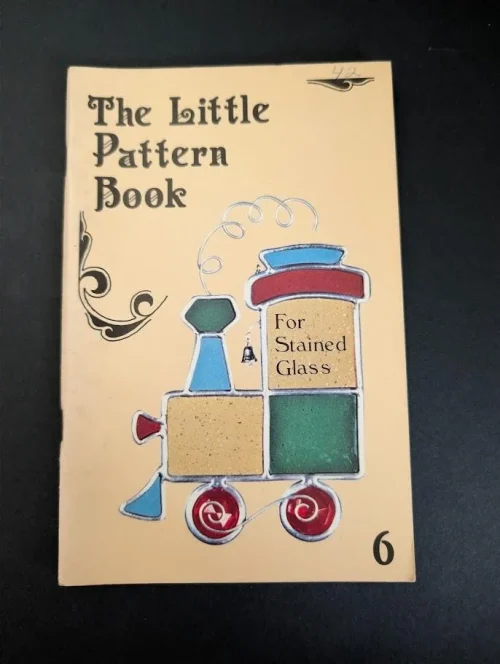 Vintage 1970s The Little Pattern Book No. 6 Stained Glass Pattern Book