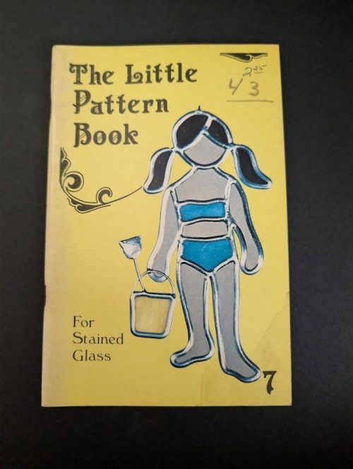 Vintage 1970s The Little Pattern Book No. 7 Stained Glass Pattern Book
