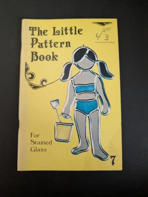 Vintage 1970s The Little Pattern Book No. 7 Stained Glass Pattern Book
