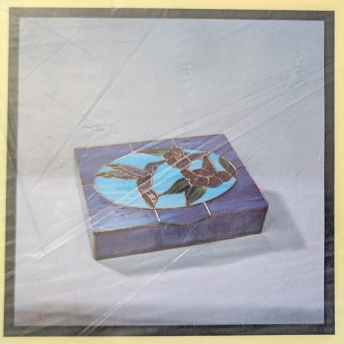 Vintage Stained Glass Box Pattern #202 by Sierra Glass Works