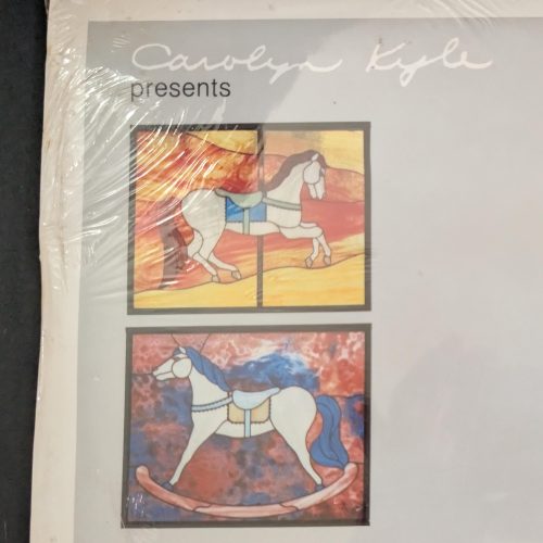 Vintage Carolyn Kyle Joy Rides CKE-96 Stained Glass Patterns