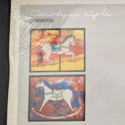 Vintage Carolyn Kyle Joy Rides CKE-96 Stained Glass Patterns