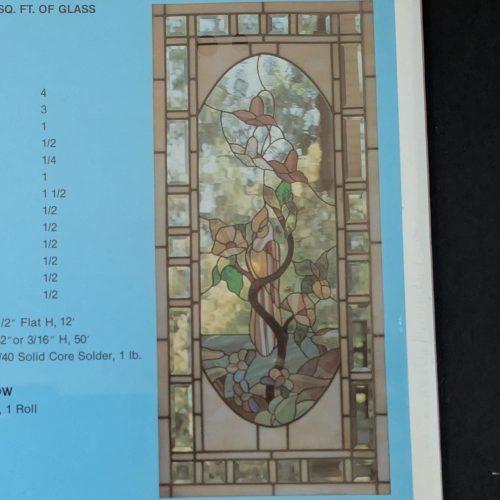 Vintage Hidden House by Judy Miller Window Pattern J-79 Stained Glass Pattern