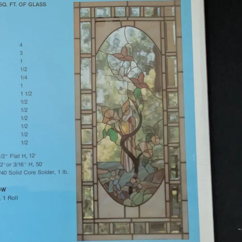 Vintage Hidden House by Judy Miller Window Pattern J-79 Stained Glass Pattern