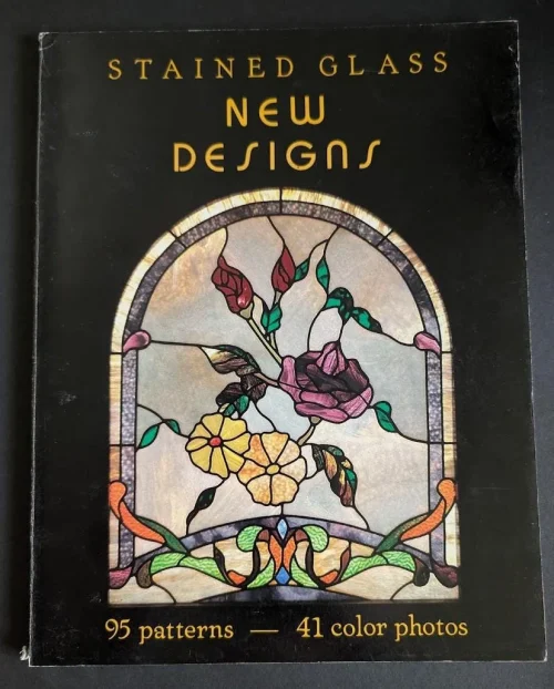 Stained Glass New Designs Stained Glass Pattern Book by Christopher Martin and Jackie Estes