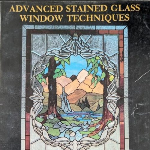 Vintage Advance Stained Glass Window Techniques By Mark Walton Pattern & How To Book