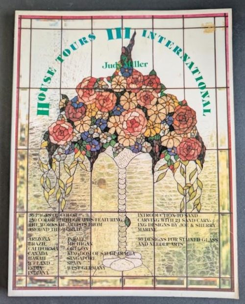 Vintage House Tours 3 International by Judy Miller Stained Glass Pattern Book