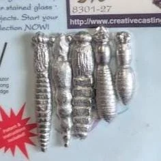 Creative Castings Butterfly Body Lead Castings for Stained Glass