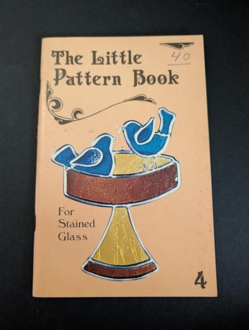 Vintage 1970s The Little Pattern Book No. 4 Stained Glass Pattern Book
