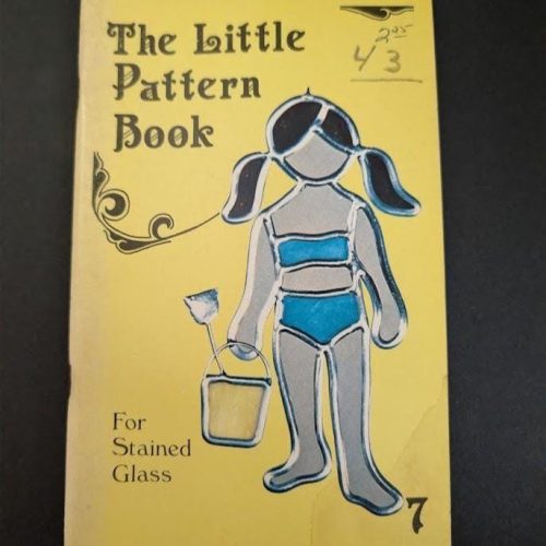 Vintage 1970s The Little Pattern Book No. 7 Stained Glass Pattern Book