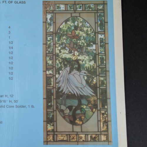 Vintage Hidden House by Judy Miller Window Pattern J-83 Stained Glass Pattern