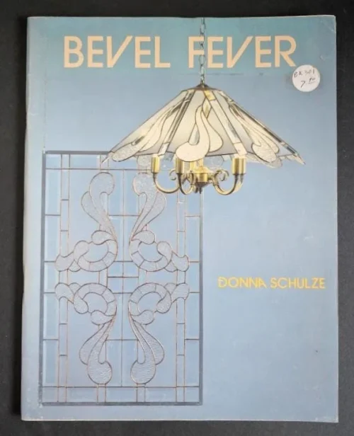 Vintage Bevel Fever Stained Glass Pattern Book by Donna Schulze