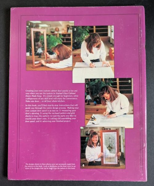 Vintage Stained Glass Cabinet Doors Made Easy Book 3 Pattern Book