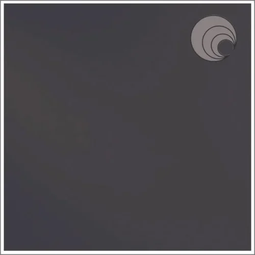 Oceanside Charcoal Gray Solid Opal Fusible Stained Glass Sheet, COE96, 280-76, 12x12"