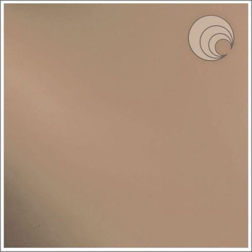 Oceanside Bronze Transparent Smooth Fusible Stained Glass Sheet, COE 96, 518-1S, 12x12"