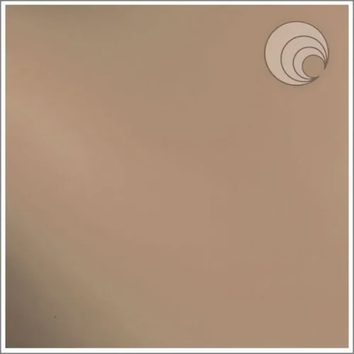Oceanside Bronze Transparent Smooth Fusible Stained Glass Sheet, COE 96, 518-1S, 12x12"