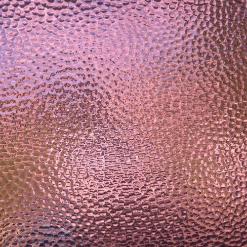 Wissmach Purple Hammered Cathedral Stained Glass Sheet, 12x12"