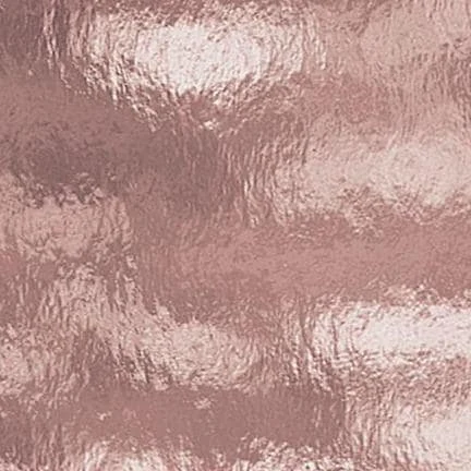 Original Spectrum Pink Champagne Rough Rolled Stained Glass Sheet, 591RR