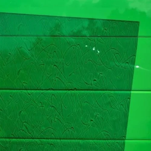 Original Spectrum Medium Green Artique Stained Glass Sheet, 123, 9x12"