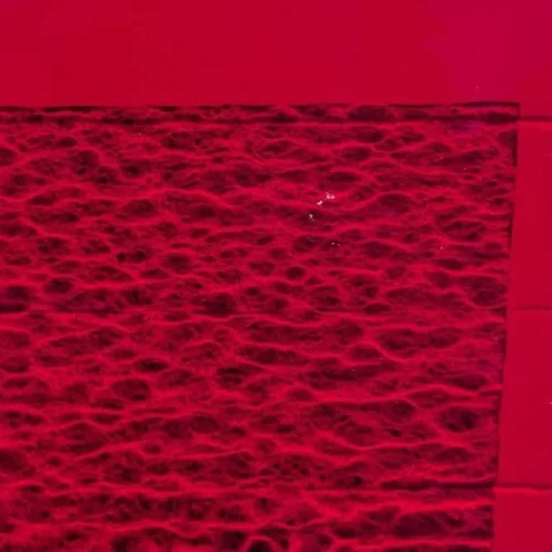 Original Spectrum Cherry Red Waterglass Stained Glass Sheet, 151W